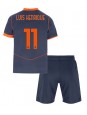 Inter Milan Luis Henrique #11 Replika Tredje Kläder Barn 2025-26 Kortärmad (+ byxor)